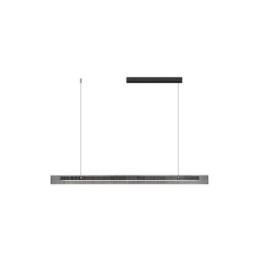 Pendellampe 100 Cm I Glass, Trinnløs Dimbar Med Fjernkontroll
