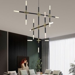 Pendellampe Skjøting Varmhvit Kreativ Taklampe Diy Kombinasjonslampe