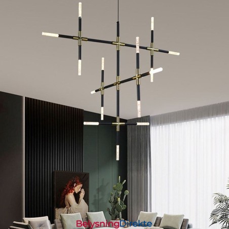 Pendellampe Skjøting Varmhvit Kreativ Taklampe Diy Kombinasjonslampe