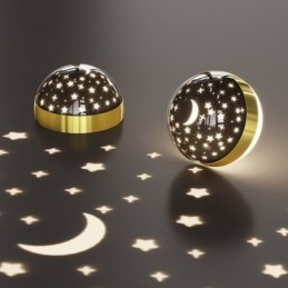 Minimalistisk Smijerns Taklampe I Akryl Med Stjernering
