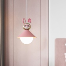 Pendellampe Moderne Minimalistisk G9 Smijern Kaninkalv Harpiks Taklampe