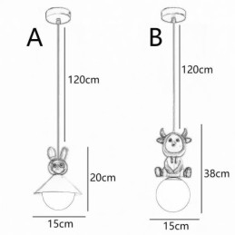 Pendellampe Moderne Minimalistisk G9 Smijern Kaninkalv Harpiks Taklampe