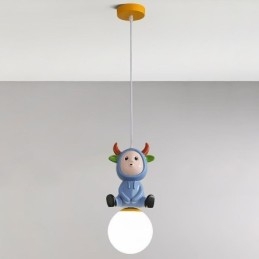 Pendellampe Moderne Minimalistisk G9 Smijern Kaninkalv Harpiks Taklampe