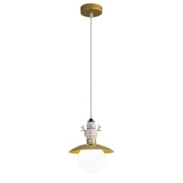 Moderne Pendellampe Enkel G9 Smijernsharpiks Snømann Taklampe