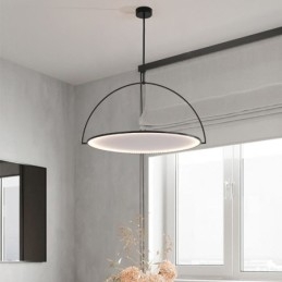 Nordisk Pendellampe Kreativ Smijernsringlampe