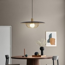 Nordisk Pendellampe I Smijern, Kreative Skiveformede Taklamper