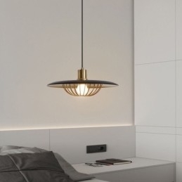 Nordisk Pendellampe I Smijern, Kreative Skiveformede Taklamper