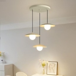 Nordisk Pendel Kreativ Smijern G9 Skive Taklampe