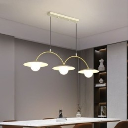 Nordisk Pendellampe Kreativ G9 Smijerns Bølgeformet Taklampe