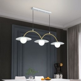 Nordisk Pendellampe Kreativ G9 Smijerns Bølgeformet Taklampe