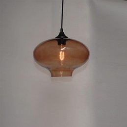 Bubble Design Pendellampe Med 1 Lys Minimalistisk Jernmaling