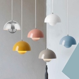 Moderne Macaron-Anhengslampe Dekorativ Hengelampe
