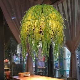 Moderne Plantelampe Dekorativ Lysekrone I Industriell Stil Butikkmusikk