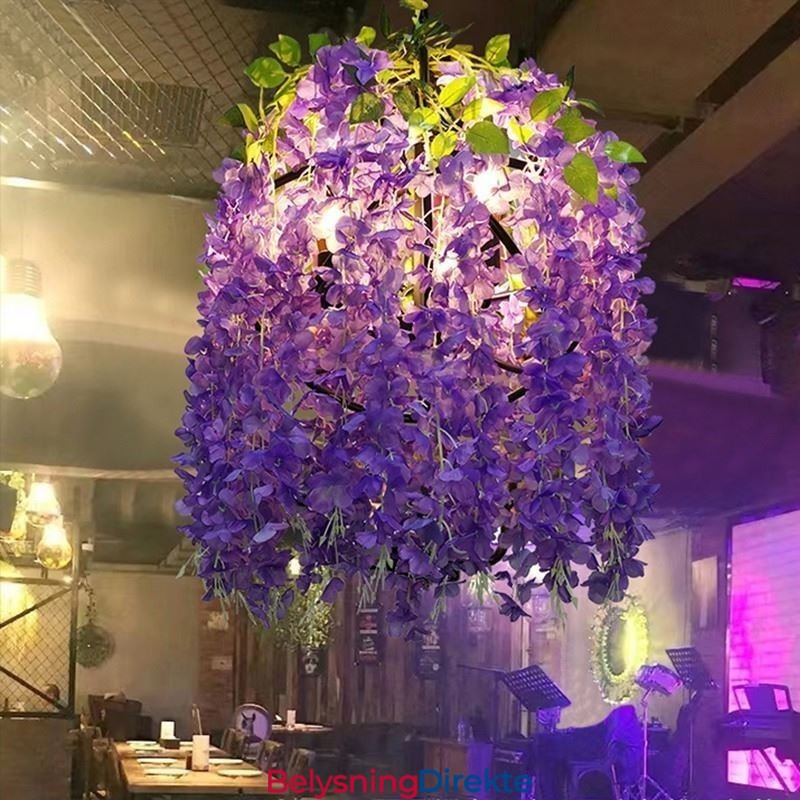 Moderne Plantelampe Dekorativ Lysekrone I Industriell Stil Butikkmusikk