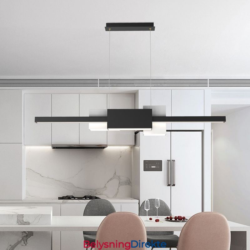 Minimalistisk Stripeformet Pendellampe Moderne Kreativ Hengelampe