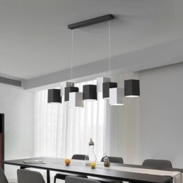 Moderne Sekskantet Hengelampe Kreativ Kombinasjonspendellampe