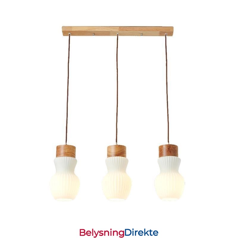 Japansk Glass Pendellampe Kreativ Dekorasjon Hengende Lampe