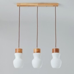 Japansk Glass Pendellampe Kreativ Dekorasjon Hengende Lampe