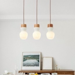 Japansk Glass Pendellampe Kreativ Dekorasjon Hengende Lampe