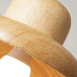 Japansk Tre Pendellampe Hatt Hengende Lampe