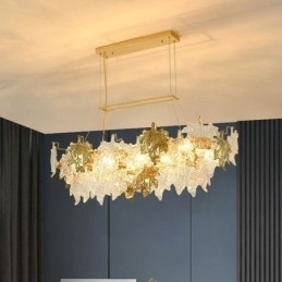 Maple Leaf Pendellampe Hjemmedekor Glassbelysning