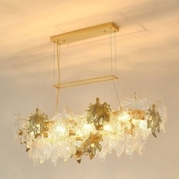 Maple Leaf Pendellampe Hjemmedekor Glassbelysning