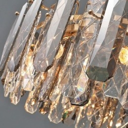 Europeisk Glass Pendellampe Luksuriøs Hengelampe