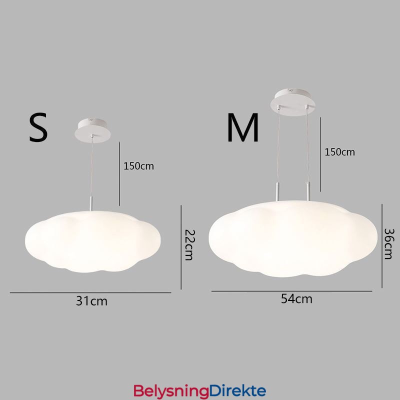 Kreativ Pendellampe Hvit Sky Pendellampe