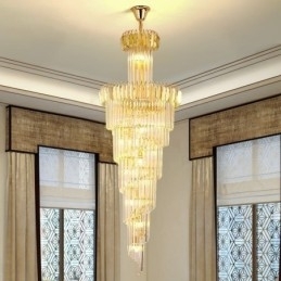 Glitrende Pendellampe Stor Taklampe