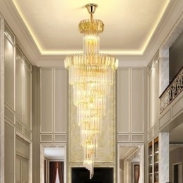 Glitrende Pendellampe Stor Taklampe