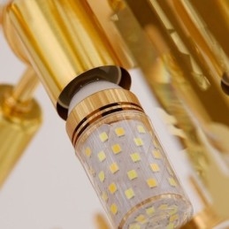 Elegant Pendellampe Krystallrund Taklampe