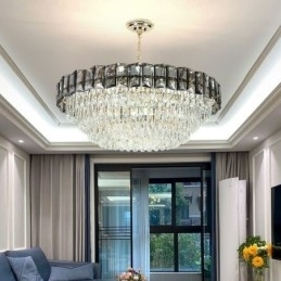 Krystall Pendellampe Moderne Taklamper