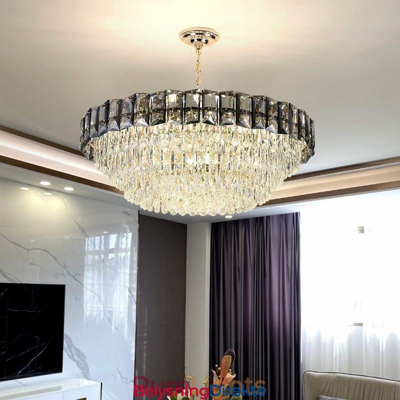 Krystall Pendellampe Moderne Taklamper