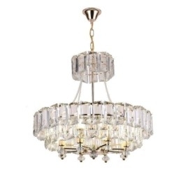 Hvit Krystall Pendellampe Moderne Taklamper Hengende Lamper