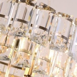 Hvit Krystall Pendellampe Moderne Taklamper Hengende Lamper
