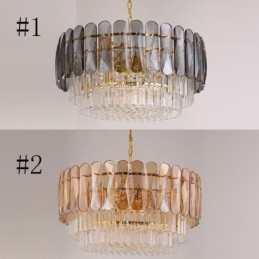 Moderne K9 Krystall Pendellampe Taklampe