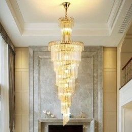 Moderne Krystall Taklampe Pendellampe