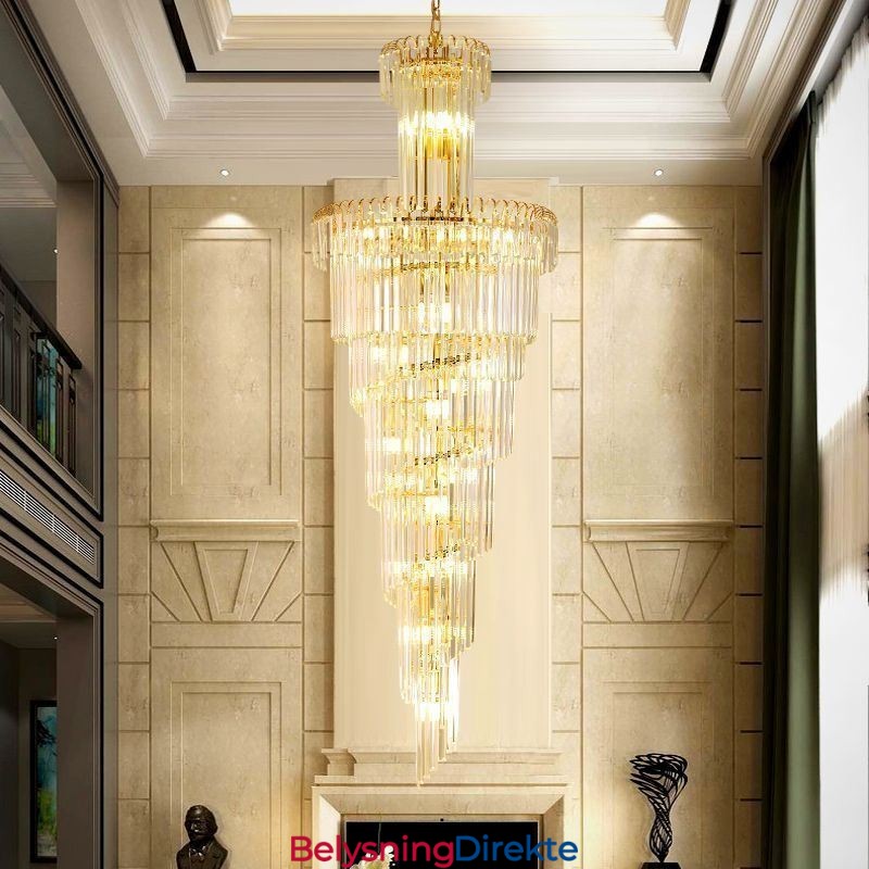 Moderne Krystall Taklampe Pendellampe