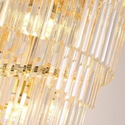Moderne Krystall Taklampe Pendellampe