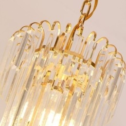 Moderne Krystall Taklampe Pendellampe