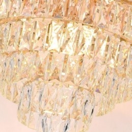 Moderne Elegant Krystall Pendellampe Konisk Taklampe