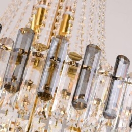 Moderne Elegant Krystall Pendellampe Konisk Hengelampe