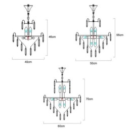 Moderne Krystall Pendellampe Moderne Taklampe