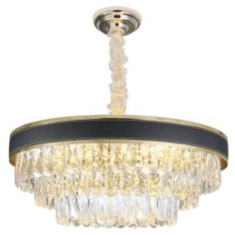 Moderne Pendellampe Krystall Taklampe 9 12 16 Lys