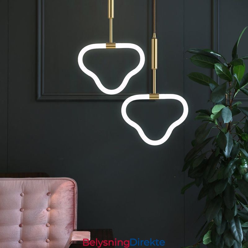 Moderne Taklampe Dimbar Akryl Taklampe
