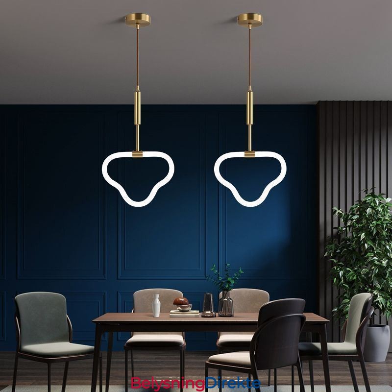 Moderne Taklampe Dimbar Akryl Taklampe