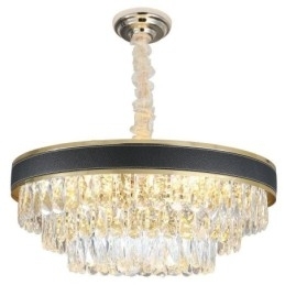 Moderne Pendellampe Krystall Taklampe 9 12 16 Lys