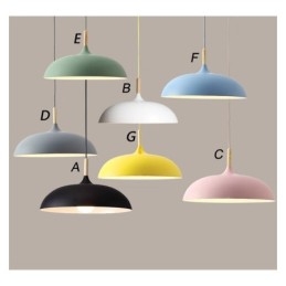 Moderne Pendellampe Fargerik Macaron Pendellampe