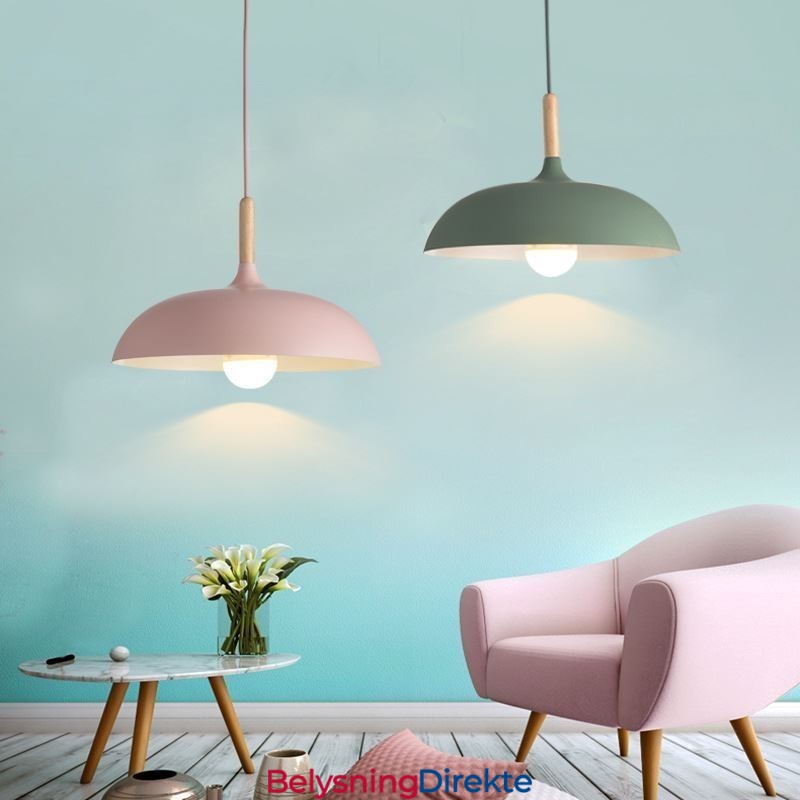 Moderne Pendellampe Fargerik Macaron Pendellampe