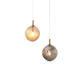 Glass Pendellampe Kreativ Dekorativ Glasskule Loft